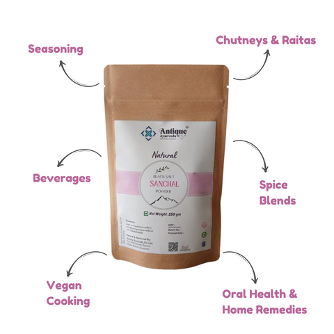 Natural Black Salt (Sanchal Powder) | Pure Mineral Salt