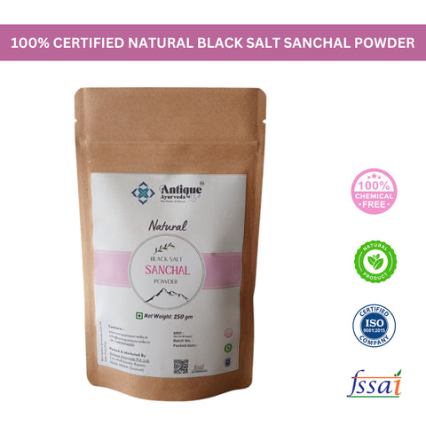 Natural Black Salt (Sanchal Powder) | Pure Mineral Salt