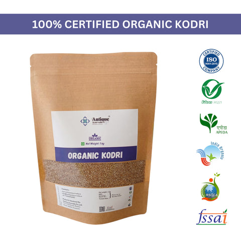 Organic Kodo Millet (Kodra) | Premium Drought-Resistant Ancient Grain