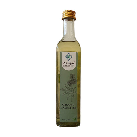 Pure Organic Castor Oil | Cold Pressed Ricinus Oil for Hair Growth | Skin Care & Therapeutic Use