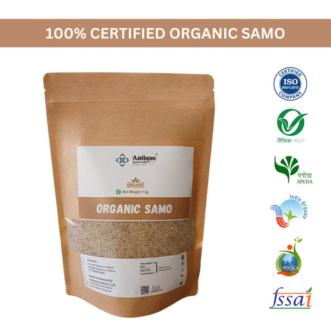 Organic Barnyard Millet (Samo) - Premium Fasting Grain | Traditional Indian Vrat Food