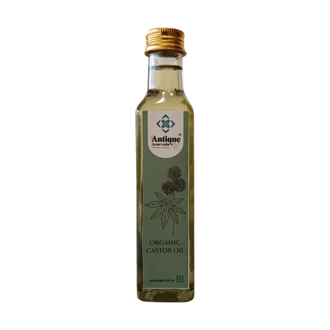 Pure Organic Castor Oil | Cold Pressed Ricinus Oil for Hair Growth | Skin Care & Therapeutic Use