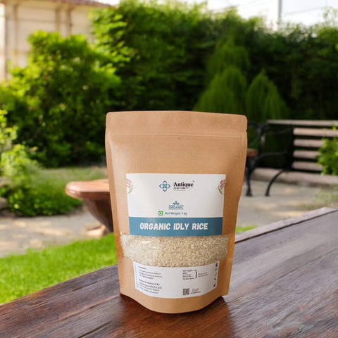 Organic Idly Rice | Premium Short Grain for Perfect South Indian Breakfast