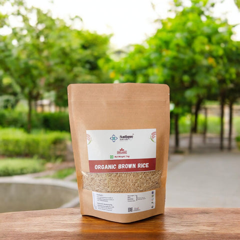 Organic Brown Rice | Whole Grain Nutrition for Healthy Living