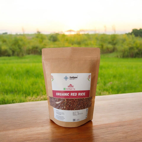 Organic Red Rice | Nutrient Dense Whole Grain for Health & Wellness