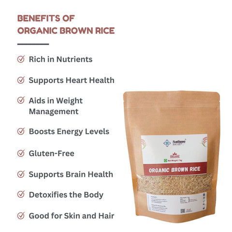 Organic Brown Rice | Whole Grain Nutrition for Healthy Living
