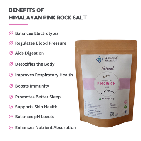NATURAL HIMALAYAN PINK ROCK SALT