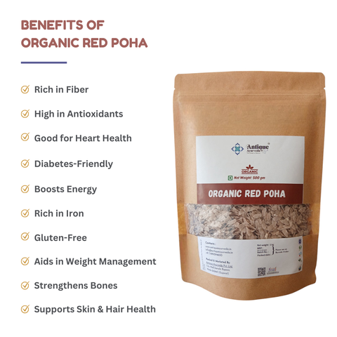 ORGANIC RED POHA
