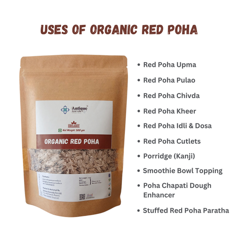 ORGANIC RED POHA