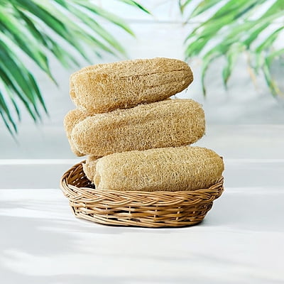 NATURAL CYLINDRICAL  LOOFAH