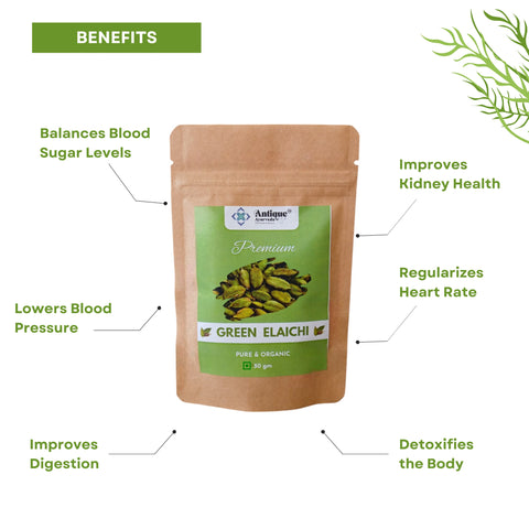 ORGANIC GREEN ELAICHI (CARDAMOM)