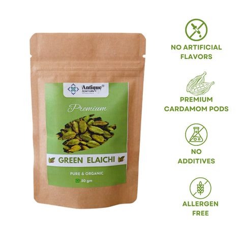 ORGANIC GREEN ELAICHI (CARDAMOM)