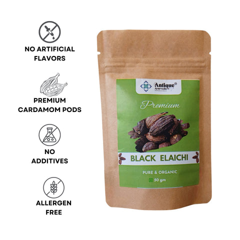 ORGANIC BLACK CARDAMOM (BADI ELAICHI)