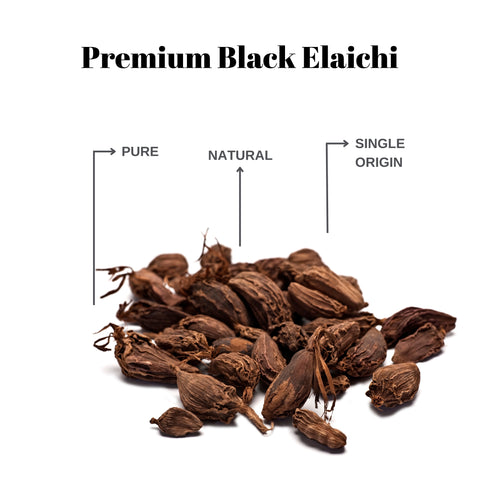 ORGANIC BLACK CARDAMOM (BADI ELAICHI)