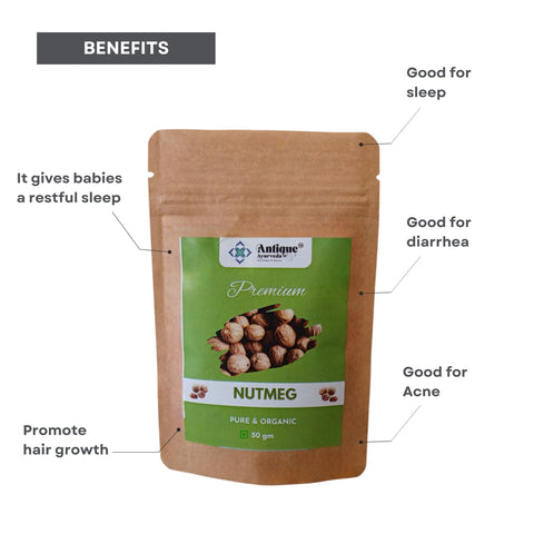 ORGANIC NUTMEG (JAIPHAL)