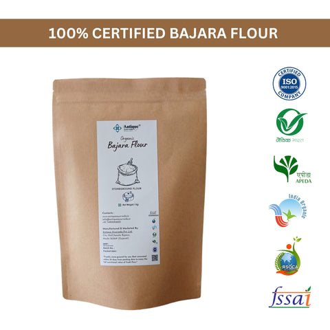 Organic Bajara Flour | Pure Stone Ground Pearl Millet Flour