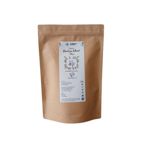 Organic Bhaliya Wheat Flour | Premium Whole Wheat Flour