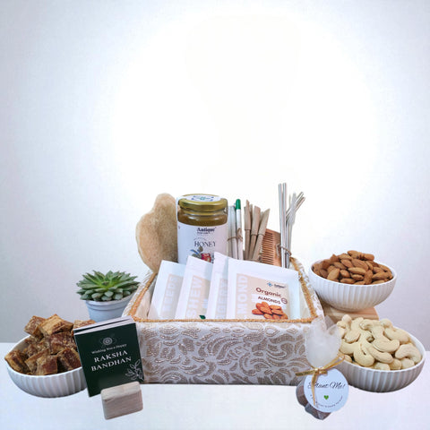 Eco Champion Brother/sister - Sustainable Sibling Rakhi Hamper
