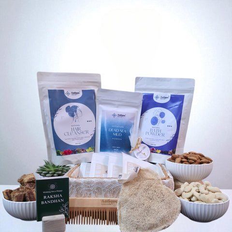 Royal Spa Hamper - Majestic Wellness Rakhi Collection