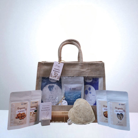 Royal Spa Hamper - Majestic Wellness Rakhi Collection
