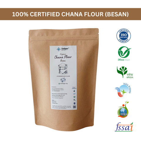 Organic Chana Flour (Besan) | Pure Gram Flour