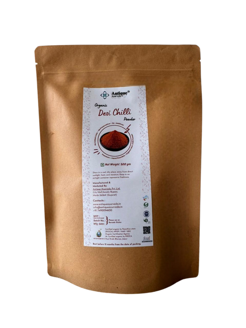 Organic Desi Chilli Powder | Traditional Red Spice
