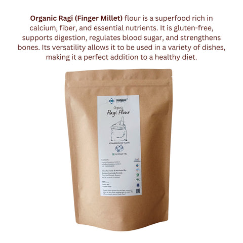Organic Ragi Flour | Premium Finger Millet Flour