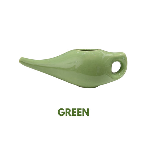 Ceramic Jal Neti Pot – Traditional Nasal Cleansing Vessel