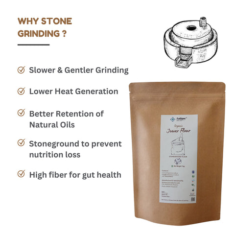 Organic Jowar Flour | Pure Sorghum Flour