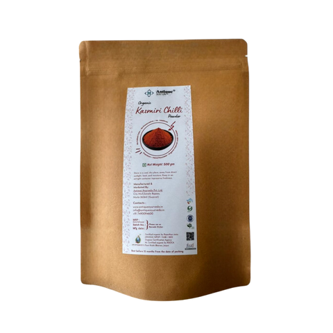 Organic Kashmiri Chilli Powder | Premium Grade Red Chili Spice