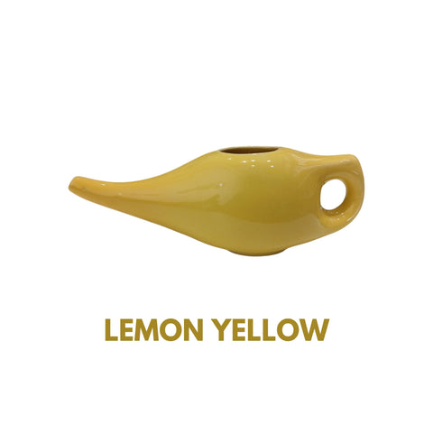Ceramic Jal Neti Pot – Traditional Nasal Cleansing Vessel