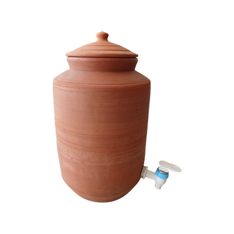 Traditional Clay Matka | Natural Water Cooling Vessel