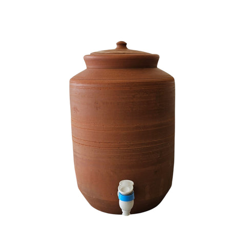 Traditional Clay Matka | Natural Water Cooling Vessel