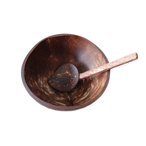 Mini Coconut Bowl | Natural Handmade Eco-Friendly Bowl (Set of 2)