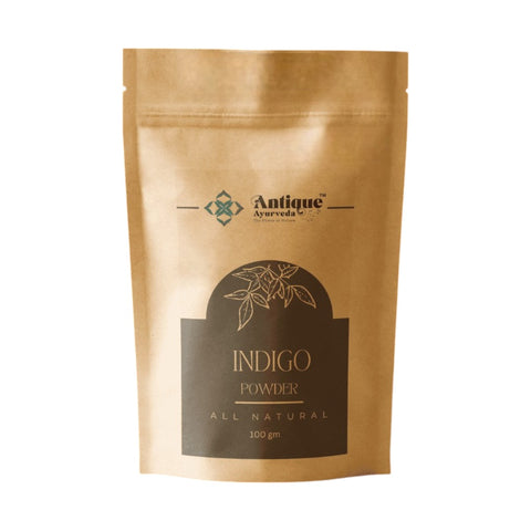 Natural Indigo Leaves Powder for Hair Dye & Natural Coloring