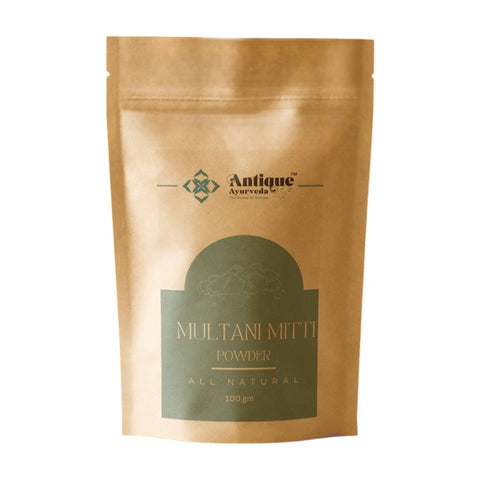 Pure Natural Multani Mitti Powder | Authentic Fuller's Earth Clay for Skin & Hair Care