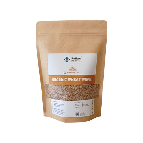Premium Organic Whole Wheat (Gehun) |  Chemical-Free Grain