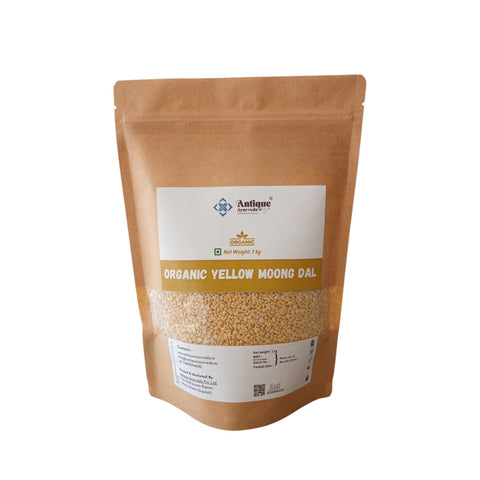 Organic Moong Dal Yellow | Premium Split Mung Beans