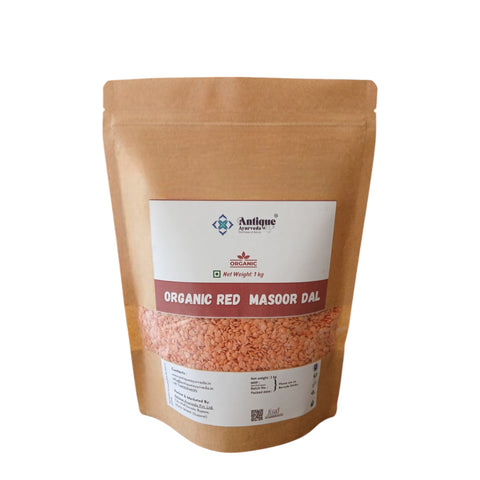 Organic Split Red Masoor Dal | Premium Pink Lentils