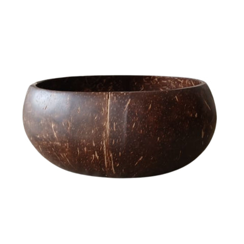 Coconut Bowl with Spoon | Natural Handcrafted Eco-coconut Bowl - 500ml