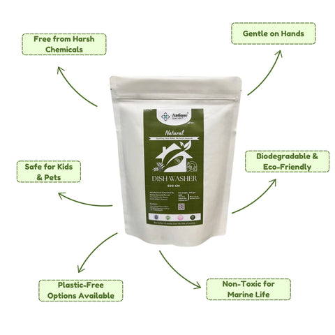 Natural Dish Washer | Eco-Friendly Plant-Based Cleaning Solution