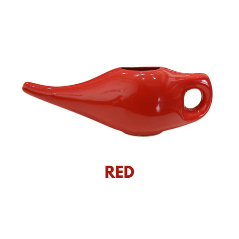 Ceramic Jal Neti Pot – Traditional Nasal Cleansing Vessel