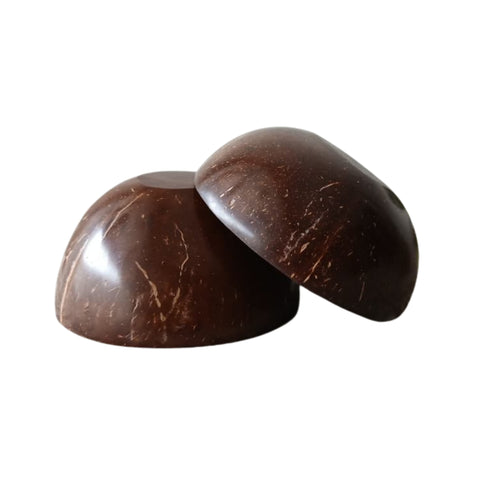 Mini Coconut Bowl | Natural Handmade Eco-Friendly Bowl (Set of 2)