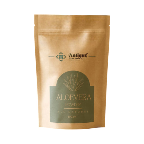 Pure Natural Aloe Vera Leaves Powder | Organic Dried Aloe Barbadensis Miller Extract