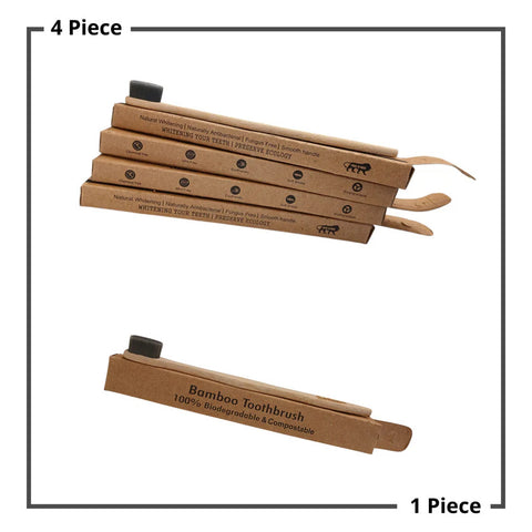 Bamboo Toothbrush with Nano Bristles | Eco-Friendly Dental Care