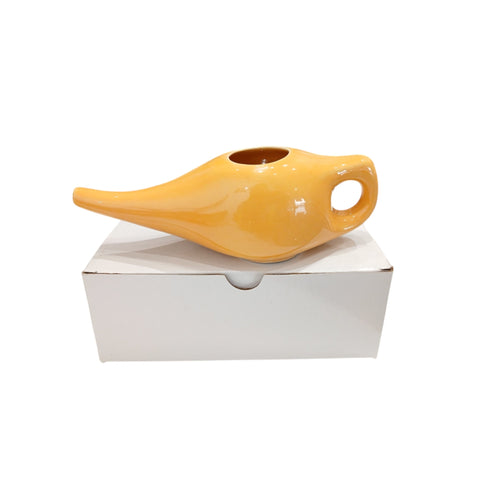 Ceramic Jal Neti Pot – Traditional Nasal Cleansing Vessel