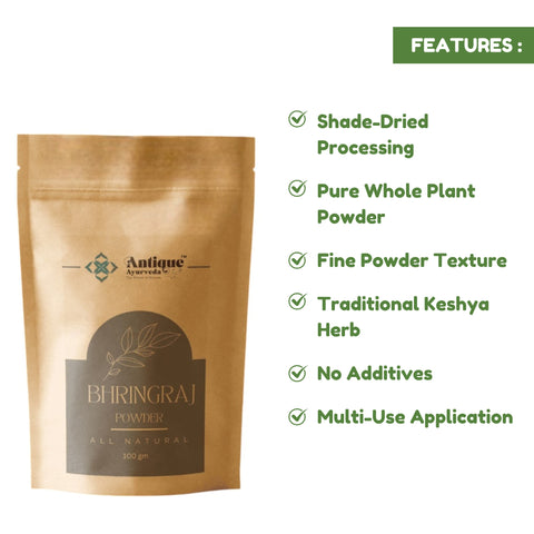 Bhringraj Powder (Eclipta Alba) | Natural Hair Care
