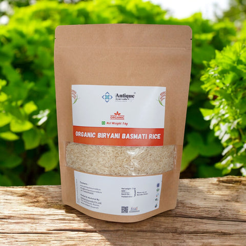 Organic Biryani Basmati Rice | Extra Long Grain for Perfect Biryani