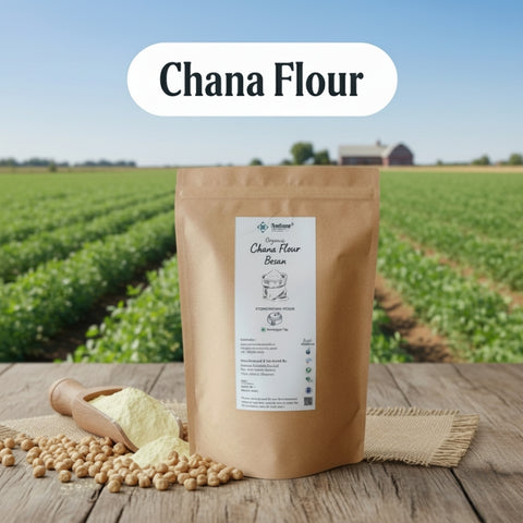 Organic Chana Flour (Besan) | Pure Gram Flour