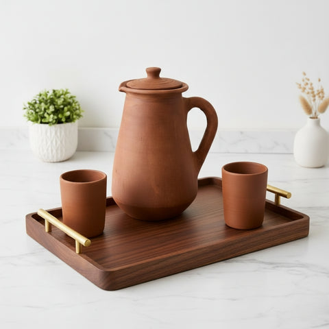 Traditional Water Jug | Ayurvedic Hydration Vessel